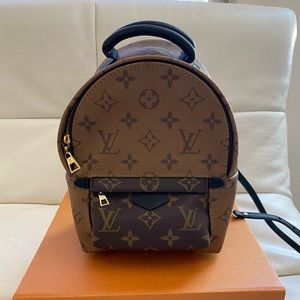 Auth Louis Vuitton PalmSprings mini backpack